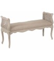 BANQUETA BEIGE DM MADERA 137 X 45 X 74 CM