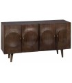 APARADOR MARRÓN MADERA DE MANGO ATEMPORAL 152 X 42 X 82 CM