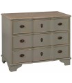 CÓMODA TAUPE MADERA 100 X 50 X 80 CM