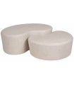MESA CENTRO BLANCO DM WILMA 125,50 X 81 X 46 CM