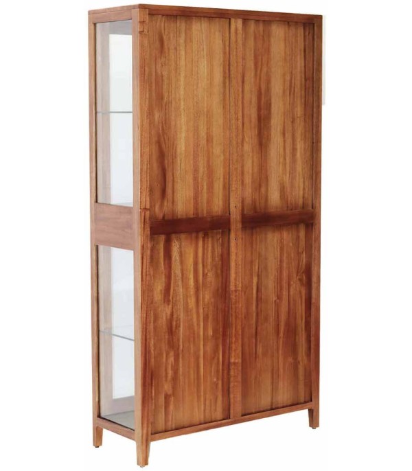 VITRINA OPORTO 2 CAJONES 2 PUERTAS MOYCOR
