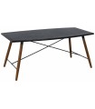 MESA NEGRO NATURAL DM METAL 179 X 90 X 75 CM