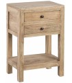 MESITA NATURAL MADERA MINDI 45 X 30 X 66 CM