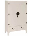 ARMARIO BLANCO MADERA ORIENTE 100 X 45 X 160 CM