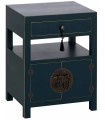 MESITA AZUL MADERA ORIENTE 50 X 40 X 66 CM