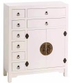 MUEBLE AUXILIAR BLANCO ORIENTAL 73 X 26 X 90 CM