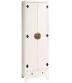ARMARIO 2 PUERTAS Y 2 CAJONES BLANCO ORIENTAL 55 X 33 X 185 CM