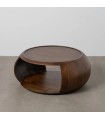 MESA CENTRO MADERA DE MANGO 72 X 72 X 36 CM