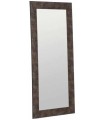 ESPEJO VESTIDOR MADERA DECORACIÓN 80 X 180 CM