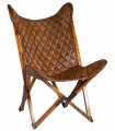 SILLA PLEGABLE CAMBRIDGE PIEL