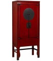 ARMARIO ROJO MADERA MDF 83,50 X 45 X 195 CM