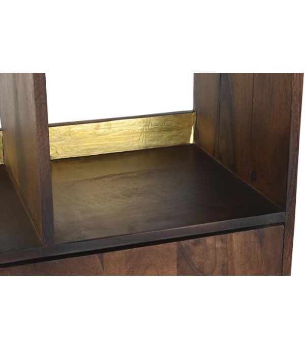 ESTANTERÍA MANGO METAL MARRON OSCURO