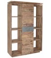 ESTANTERÍA SHEESHAM NATURAL 120X40X185 CM