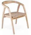 SILLA ALYA NATURAL BLANQUEADA