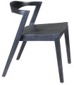 SILLA ARCO NEGRA BLANQUEADA
